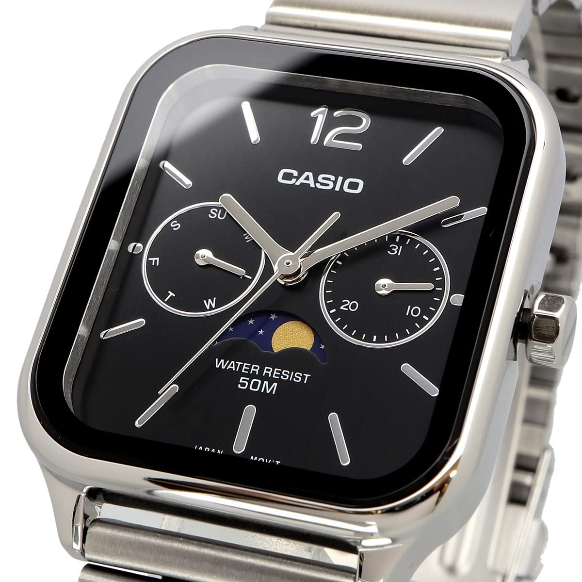 Casio Silver Classic Watch