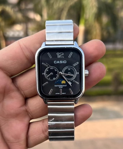 Casio Silver Classic Watch